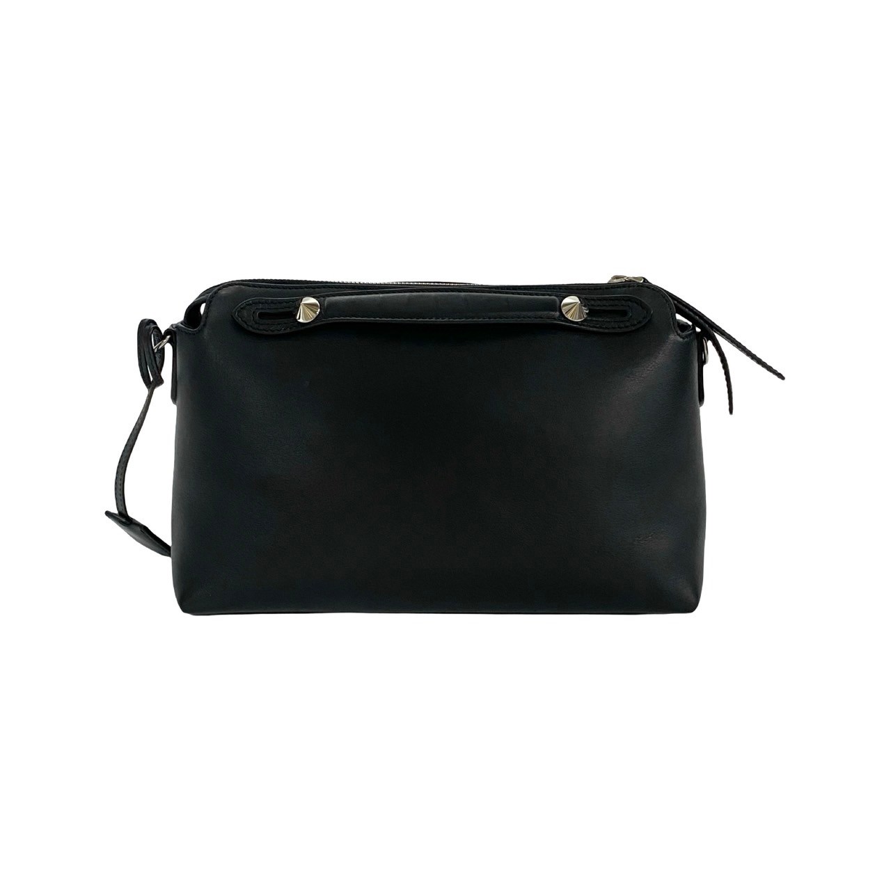 FENDI By the way medium Shoulder Bag leather black 02971 | eBay