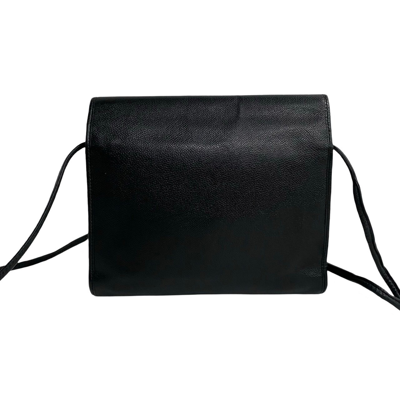 Yves Saint Laurent 黒 レザーバッグ YVES SAINT LAURENT YSL logo Shoulder Bag leather black 33101