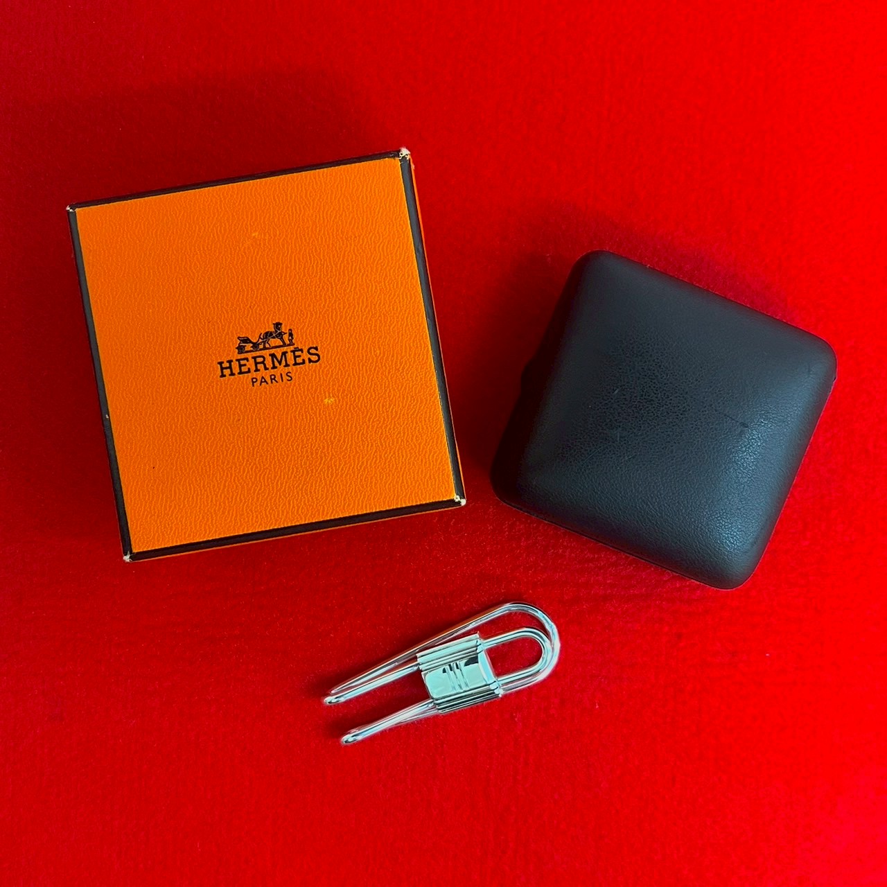 HERMES Cadena Money Clip Money clip Silver925 Silver 40799 | eBay