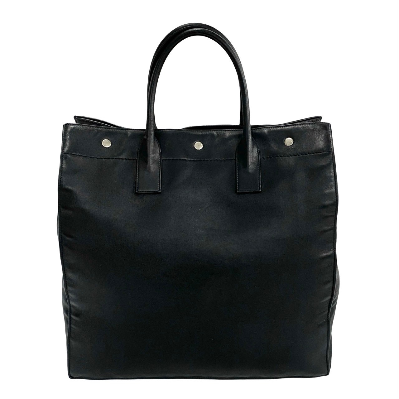 ショルダーバッグ Yves Saint Laurent Rive Gauch Bag Black SAINT LAURENT SQUARE RIVE GAUCHE TOTE N/S BLACK NEW SEASON PARLOUR