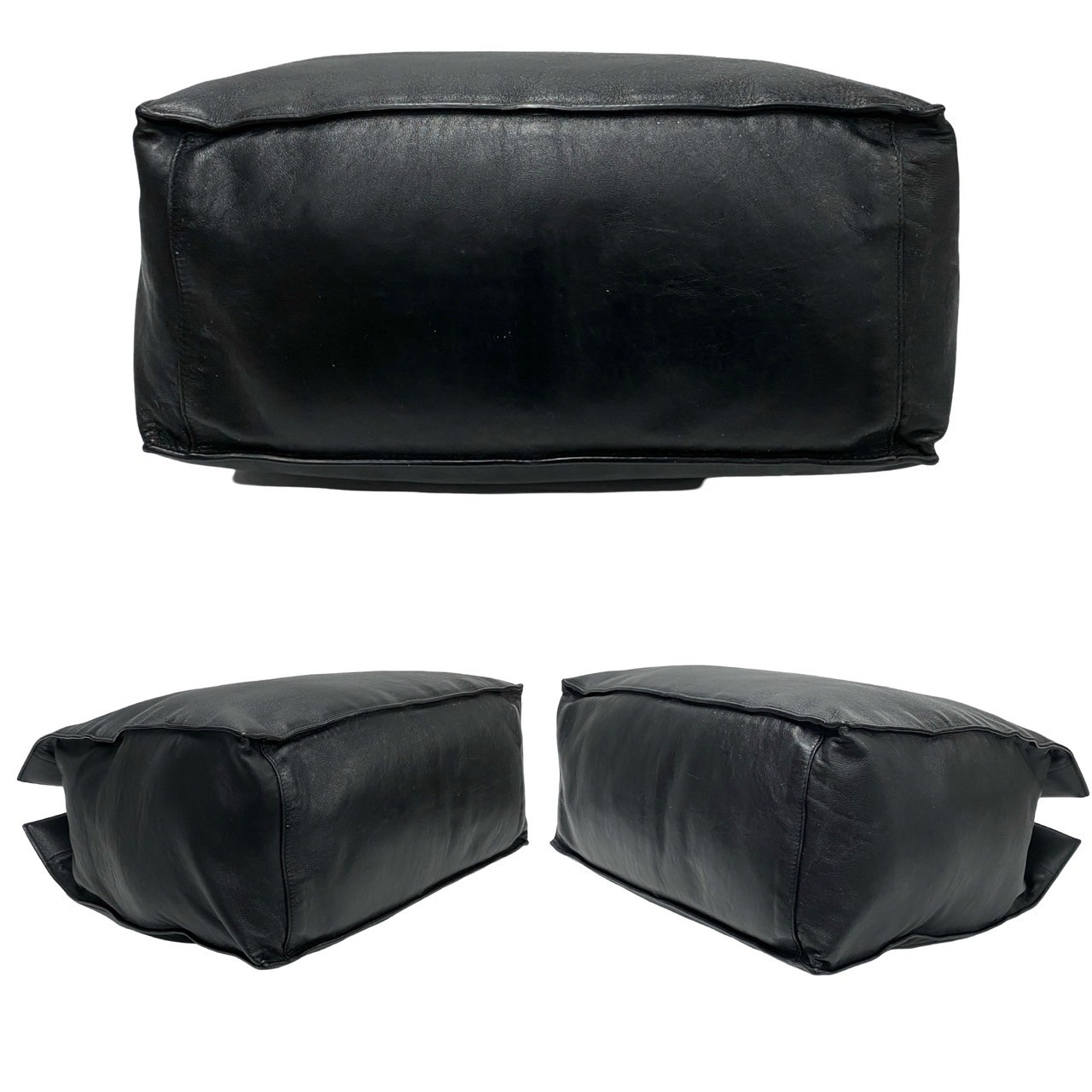 ショルダーバッグ Yves Saint Laurent Rive Gauch Bag Black RIVE GAUCHE large tote bag in smooth leather in Black | Saint