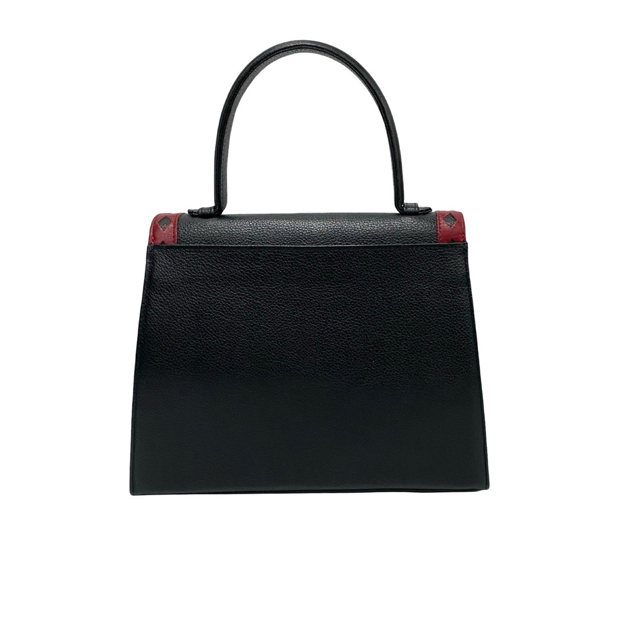 YVES SAINT LAURENT YSL logo cut-out perforated leather Shoulder