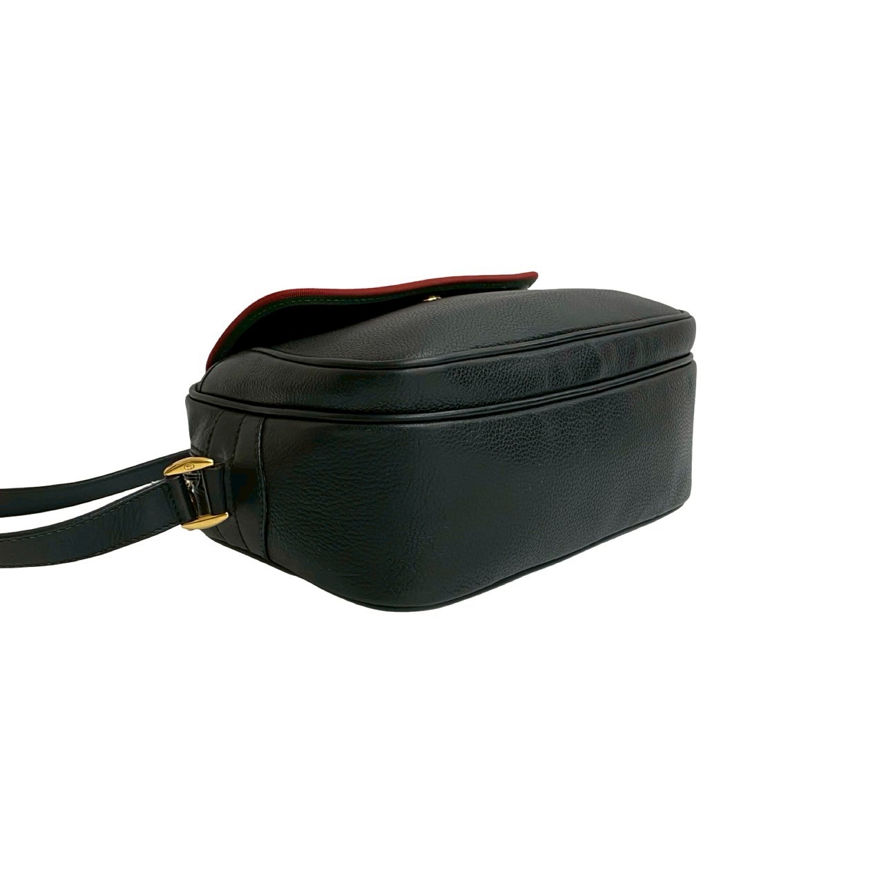 GUCCI Sherry line GG logo Shoulder Bag leather black 41510 | eBay