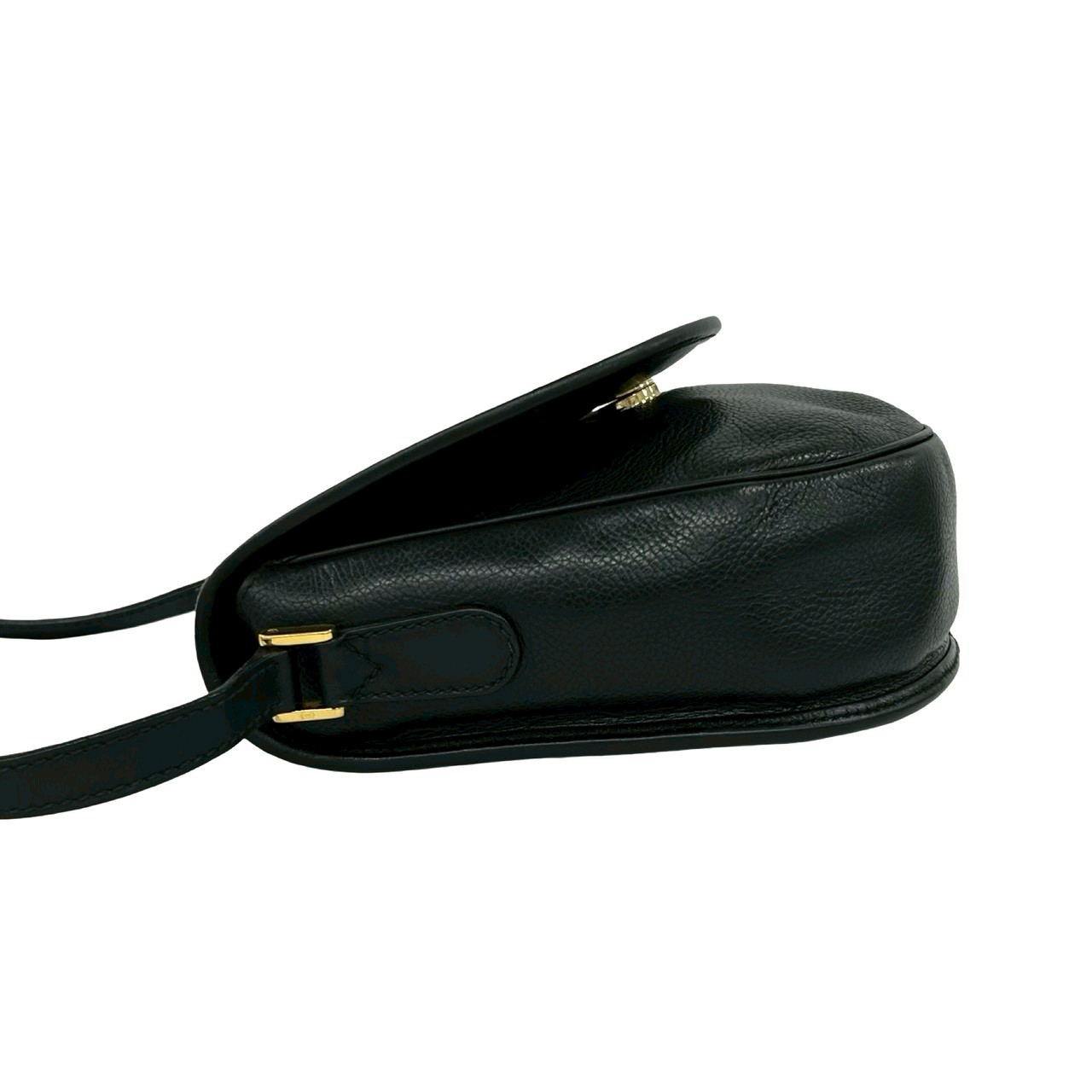 GUCCI Sherry line GG logo Shoulder Bag leather black 30958 | eBay