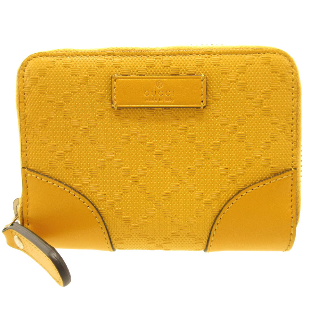 GUCCI ポーチ AUTHENTIC GUCCI 354495 coin purse Tiamante Card Case yellow