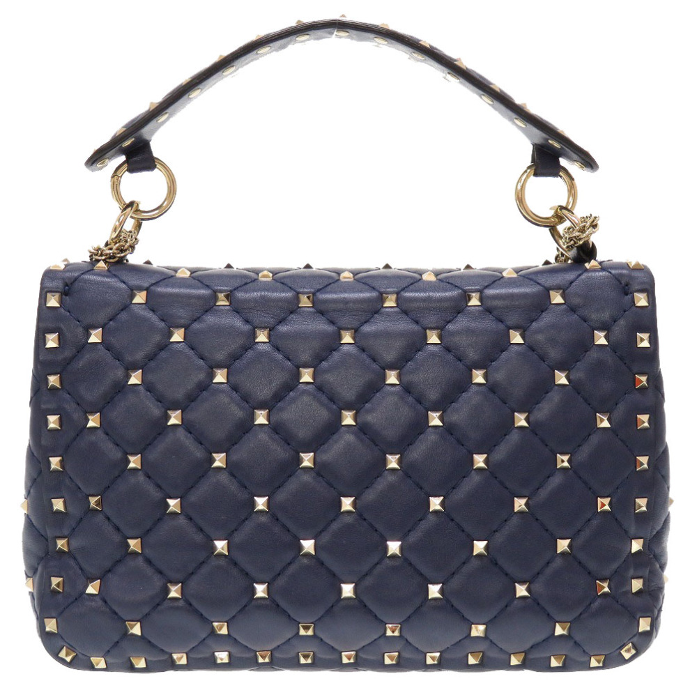 VALENTINO GARAVANI Logo Two-way Handbag Shoulder bag Black