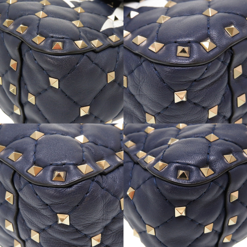 ★VALENTINO★Rock Stud Shoulder bag☆正規品・安全発送☆ pink-leather-guitar-rockstud-