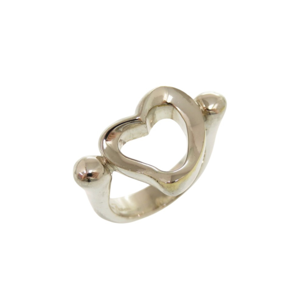 Tiffany Open Heart ring size48 8号 AUTHENTIC TIFFANY&Co. Open heart Ring Silver Silver925 #8(JP