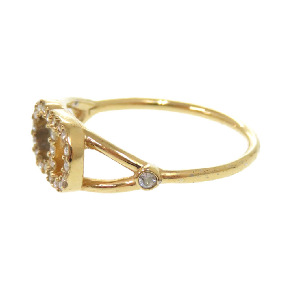 AUTHENTIC Christian Dior R1137CDLCY Clair D Lune Ring Gold