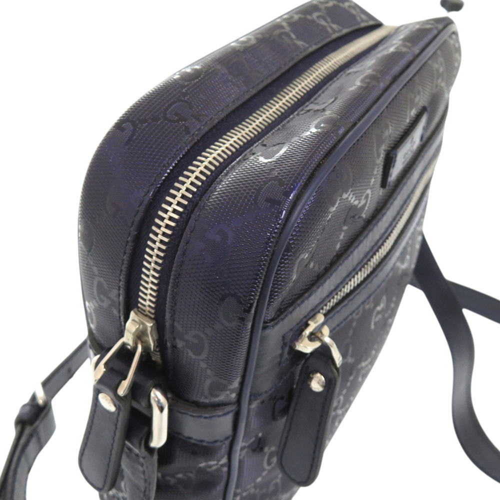 AUTHENTIC GUCCI 233268 497717 Shoulder Bag GG Imprime Crossbody