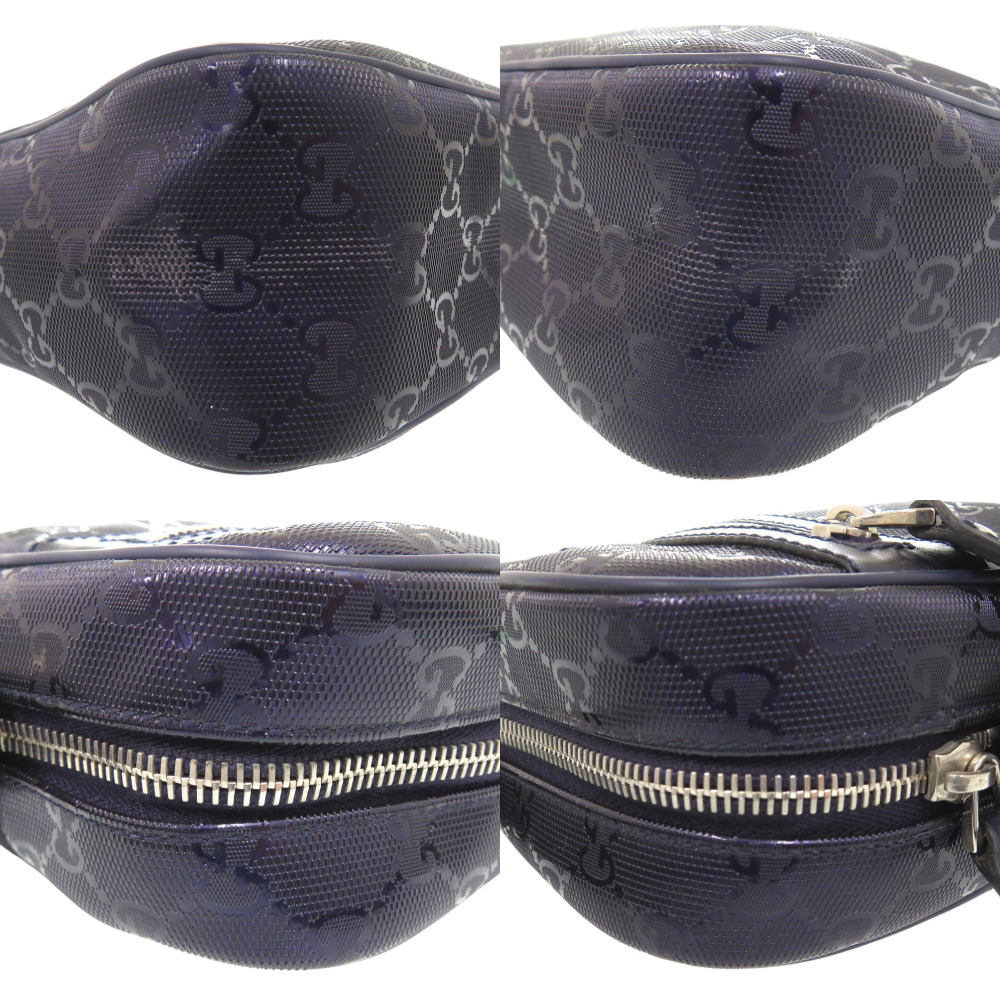 AUTHENTIC GUCCI 233268 497717 Shoulder Bag GG Imprime Crossbody