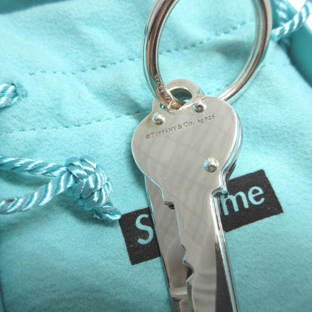 AUTHENTIC TIFFANY&Co. Keyring Heart Knife Supreme Return to