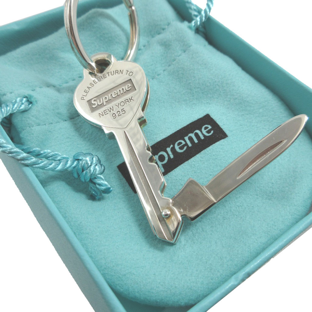 新品　Tiffany Heart Knife KeyRing Supreme Supreme x Tiffany & Co. Return to Tiffany Heart Knife