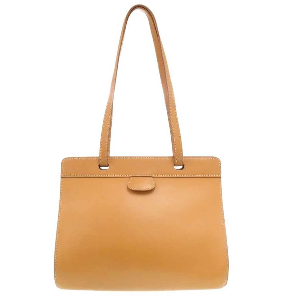 AUTHENTIC HERMES JJS02846 MuseauShoulder Bag natural Vache