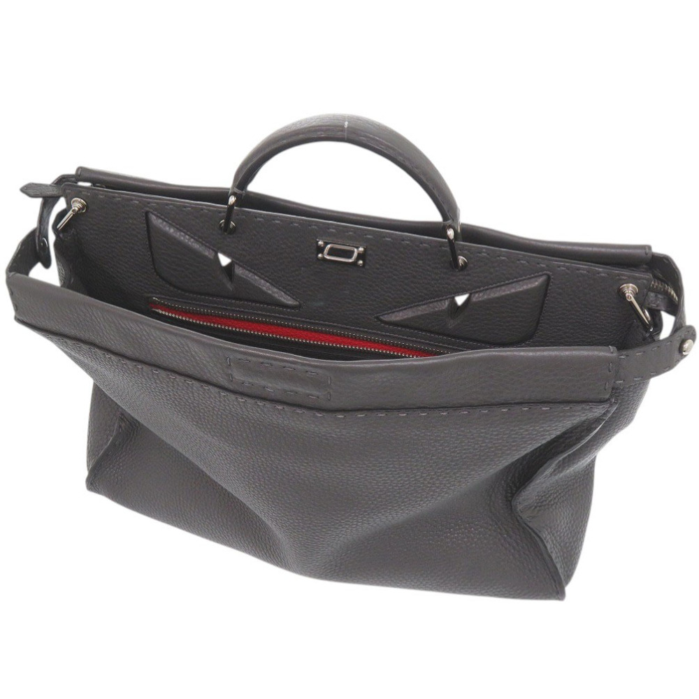 AUTHENTIC FENDI 2WAY Selleria Peekaboo Monster Bugs Eye Hand Bag