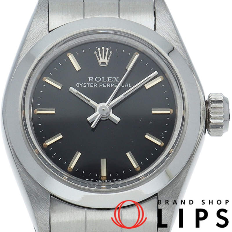 ROLEX Oyster Perpetual Ladies Watch Antique Overhauled 6719(4  