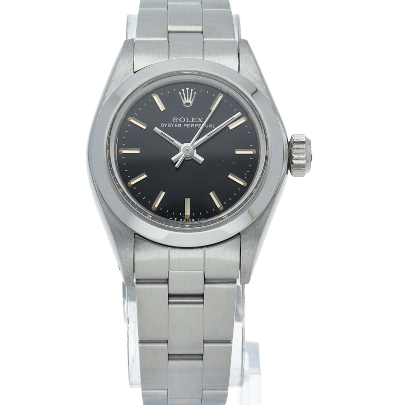 ROLEX Oyster Perpetual Ladies Watch Antique Overhauled 6719(4  