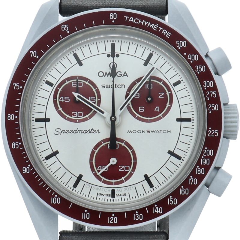 Swatch omega x swatch bioceramic moonswatch mission to pluto