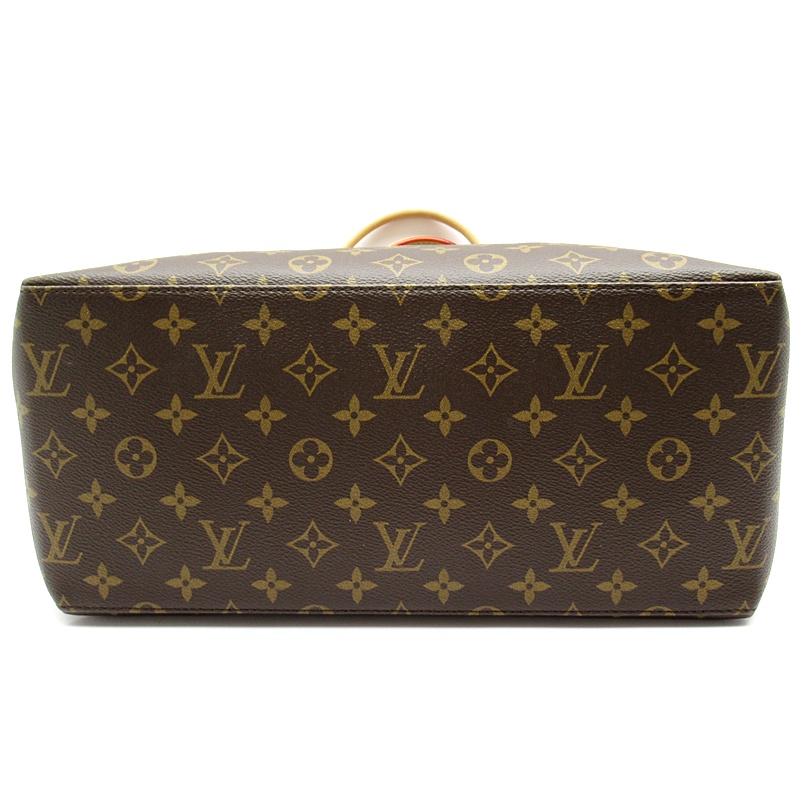 LOUIS VUITTON Grand Palais MM M45898 Monogram Tote Bag Brown