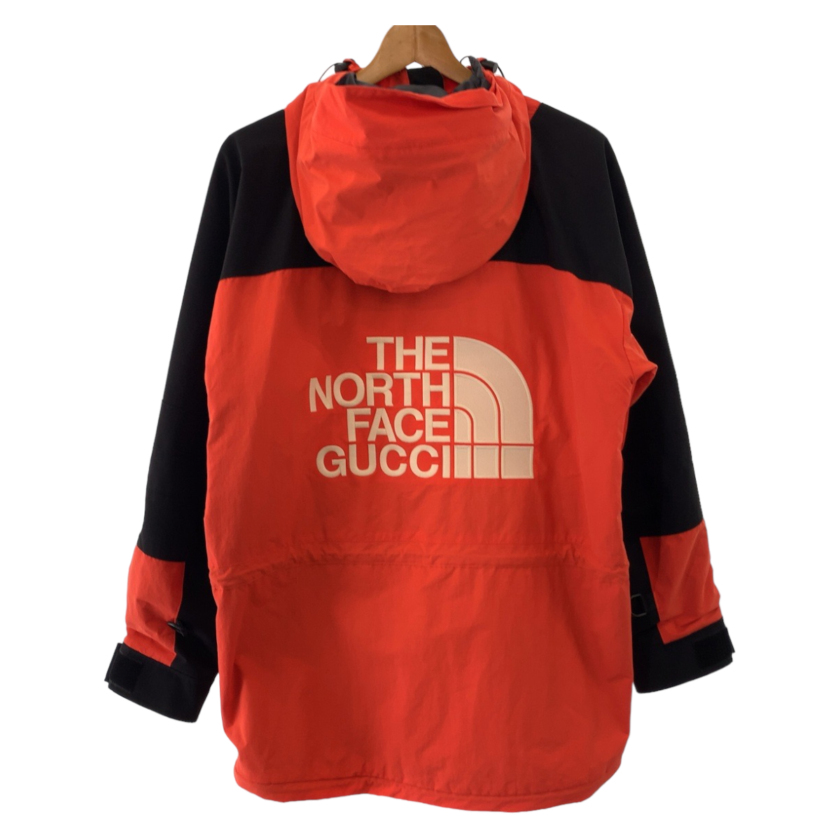 THE NORTH FACE × GUCCI / ×GUCCI/1994 RETRO MOUNTAIN LIGHT JACKET/XS/ナイロン/ORN/663729// Authentic GUCCI 1994 RETRO The north face collaboration 663729