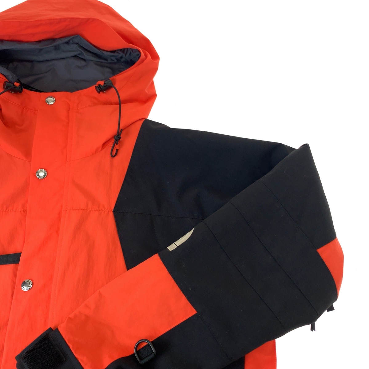 THE NORTH FACE × GUCCI / ×GUCCI/1994 RETRO MOUNTAIN LIGHT JACKET/XS/ナイロン/ORN/663729// Authentic GUCCI 1994 RETRO The north face collaboration 663729