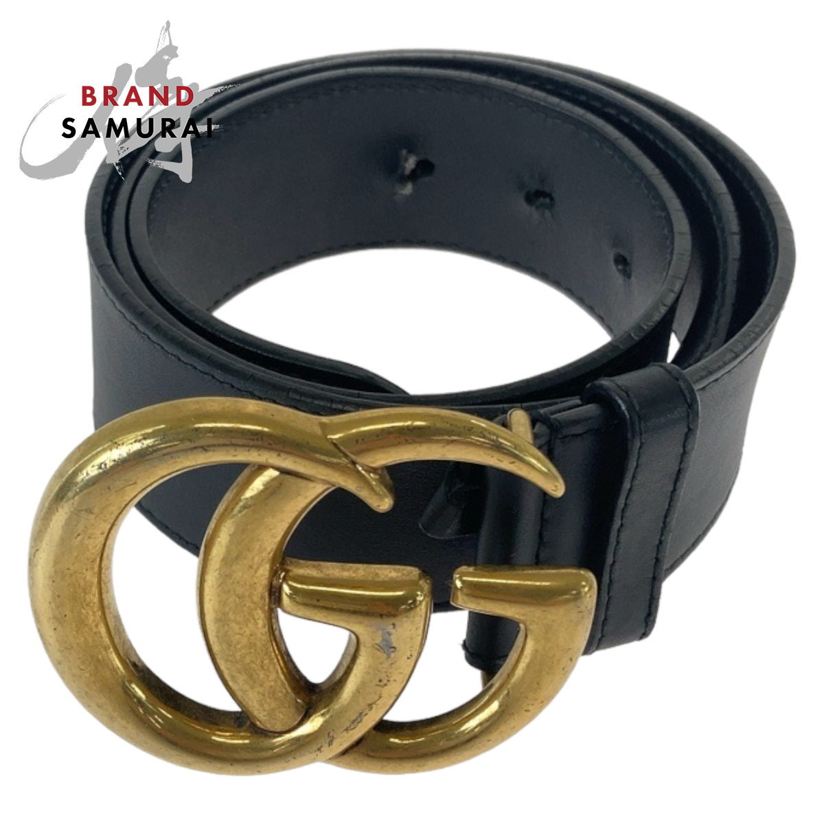 ベルト GUCCI FW25 CINTURA 4CM MARMONT (400593 AP00T 1000) GG Marmont wide belt in black | GUCCI® US