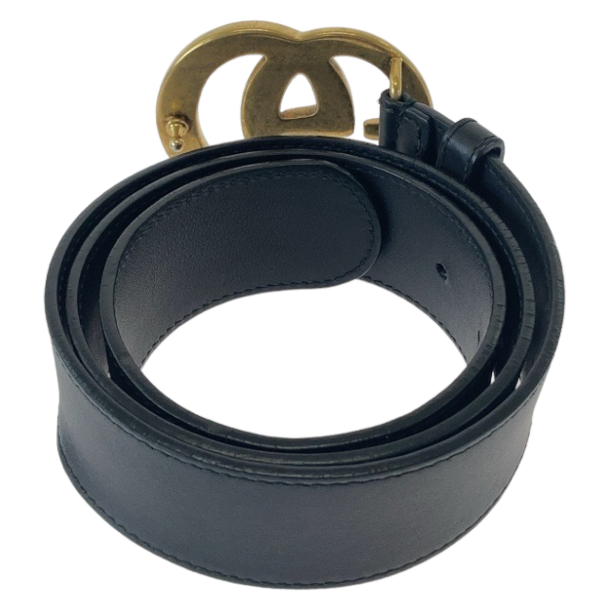 ベルト GUCCI FW25 CINTURA 4CM MARMONT (400593 AP00T 1000) GG Marmont wide belt in black | GUCCI® US