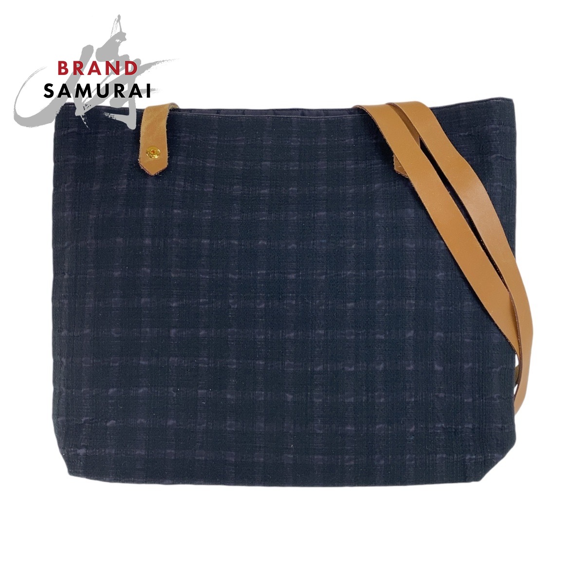 HERMES Amedaba Kaba de Posh Diagonal Sholder bag Messenger bag Navy