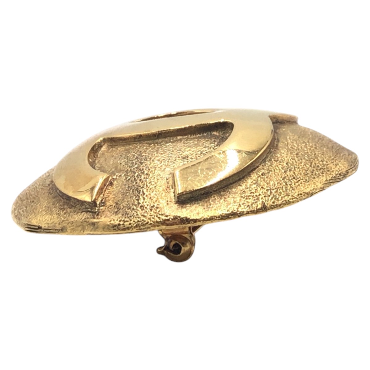 CHANEL vintage COCO Mark 29 1257 Brooch gold metal CC | eBay