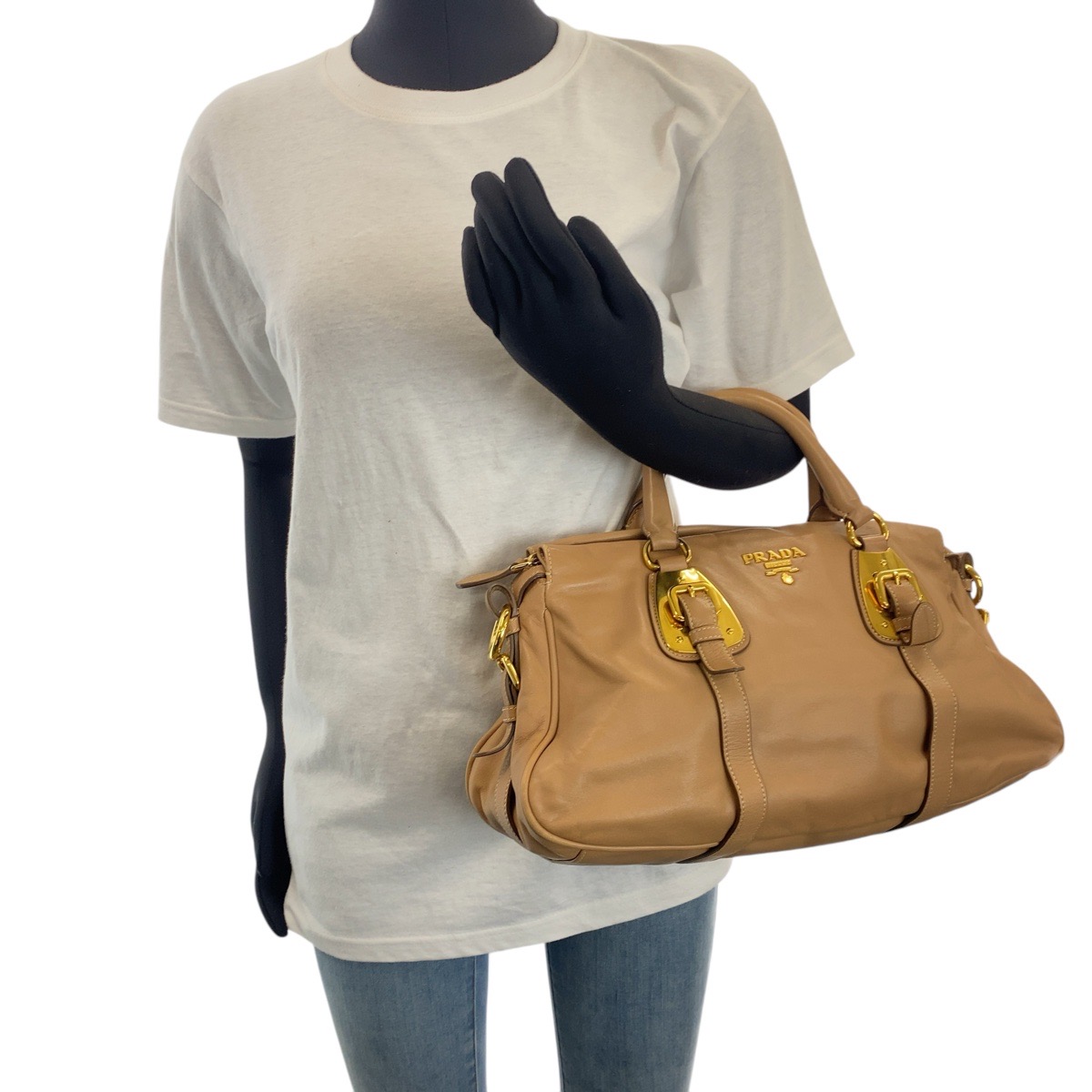 プラダ レザー BN1903 2way ハンドバッグ PRADA】プラダ 2WAYバッグ BN1903 ハンドバッグ レディース 本革