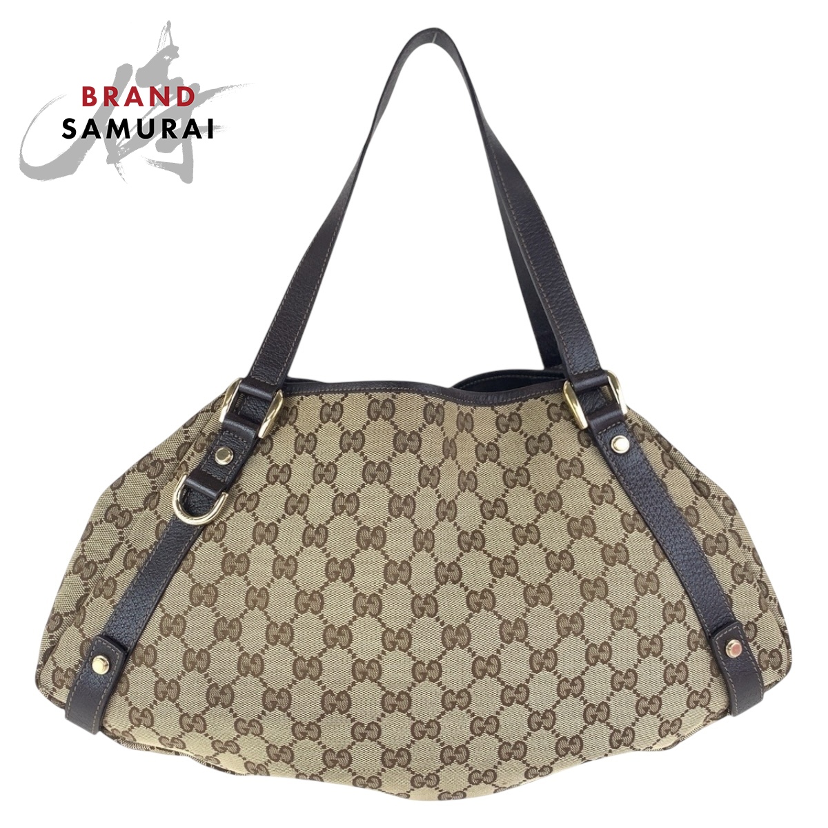 Gucci GGパターン ショルダーバッグ ベージュ/ブラウン