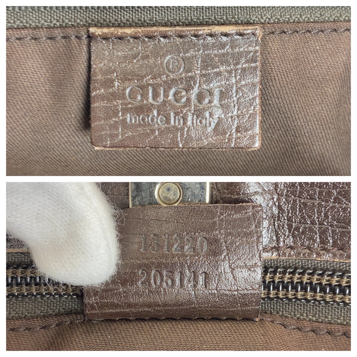 グッチ　斜めがけバッグ　406408K9RNT-8967-U GUCCI 131220 Tote Bag Shoulder Bag Beige brown GG Supreme