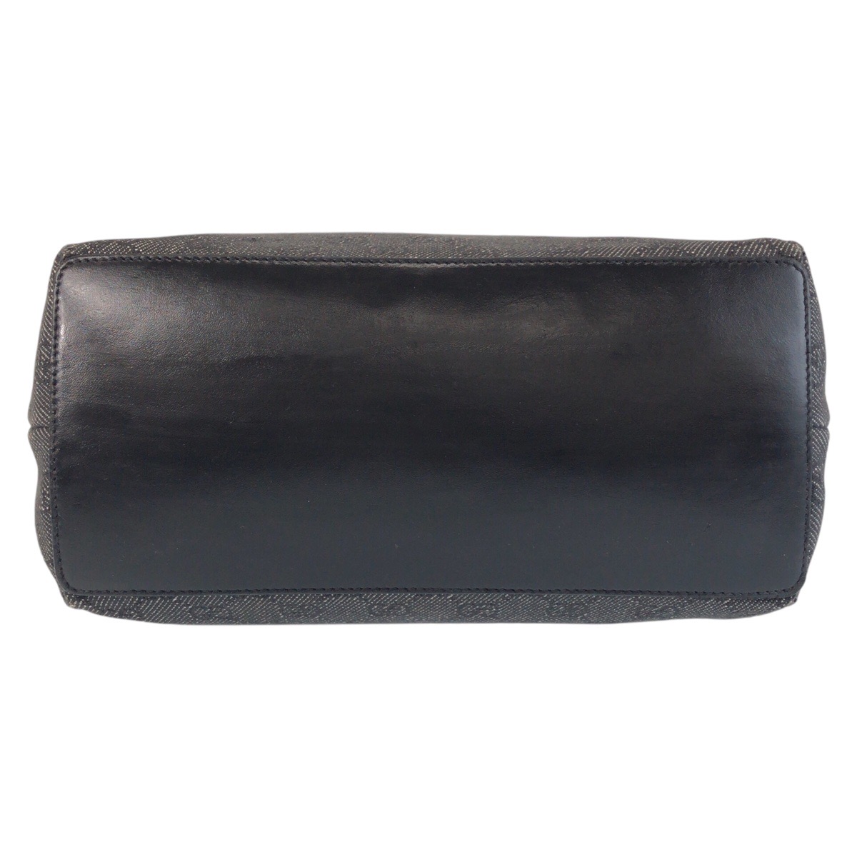 GUCCI 31243 Tote Bag Shoulder Bag Black black GG canvas