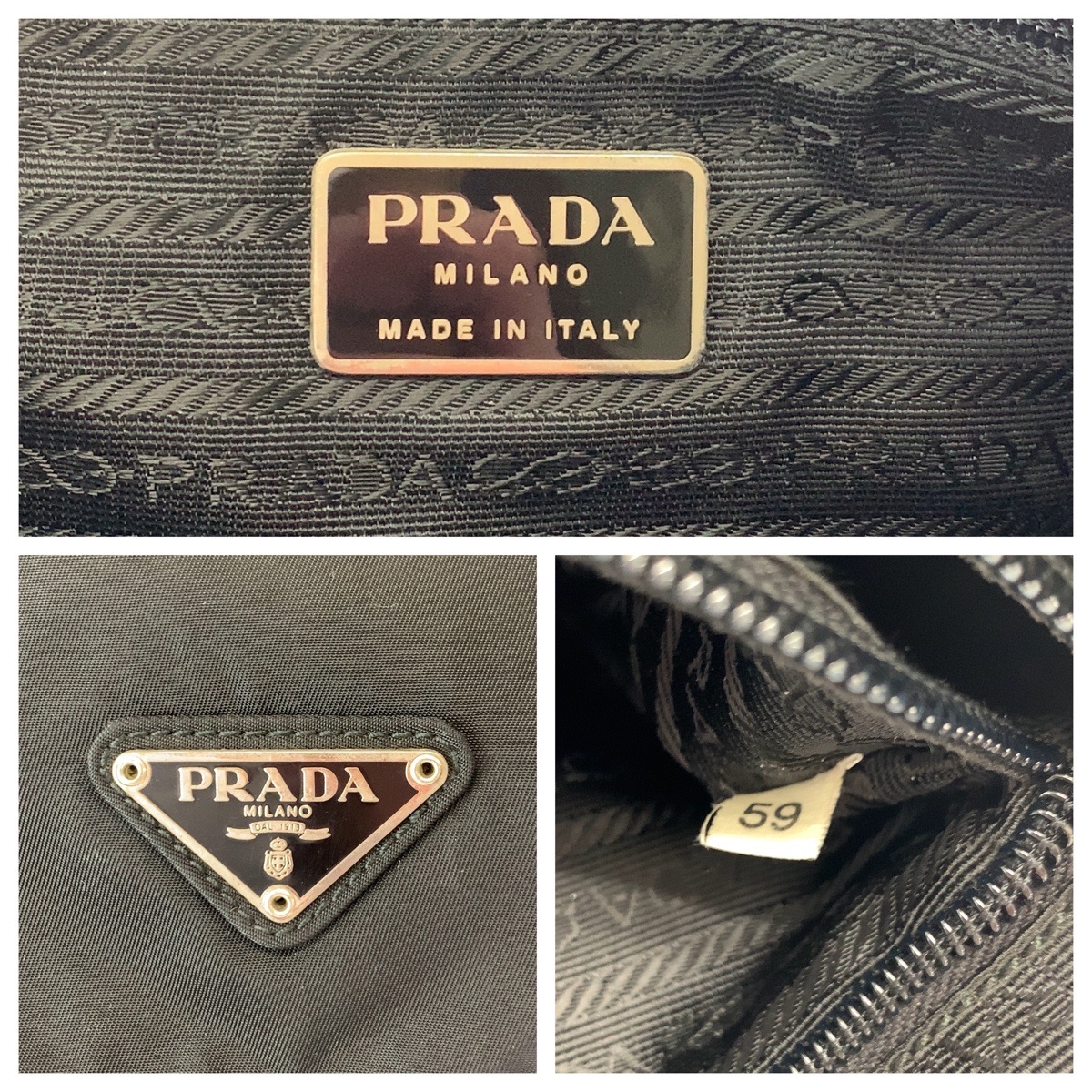 【PRADA】ショルダーバッグ Tessuto 1BD671★関税送料込み PRADA 【未使用品】 【プラダ】 1BD671 ナイロン 斜め掛け