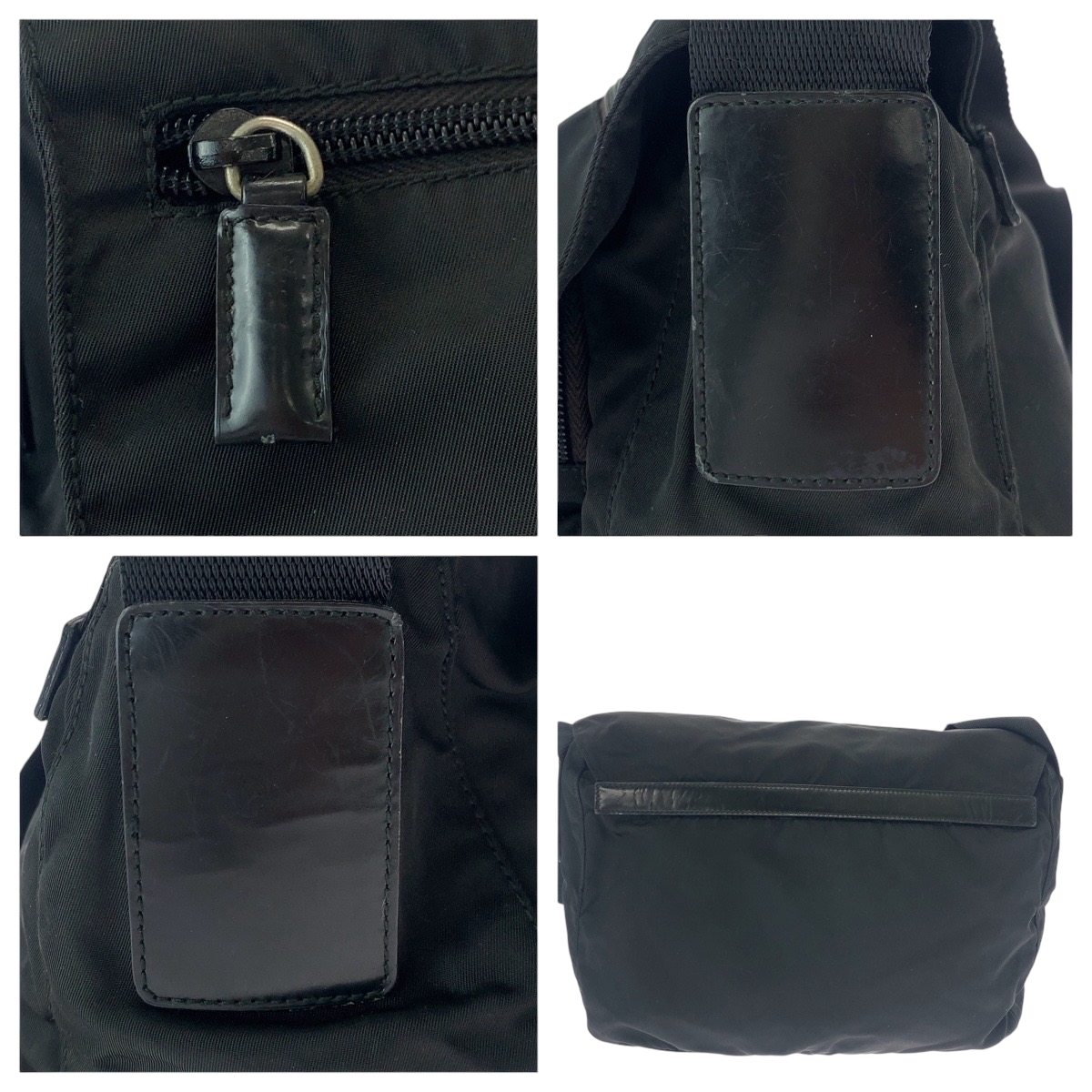 PRADA Tessuto Triangle with logo 1BD671 Shoulder Bag