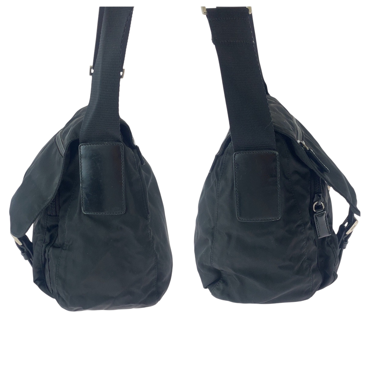 PRADA Tessuto Triangle with logo 1BD671 Shoulder Bag