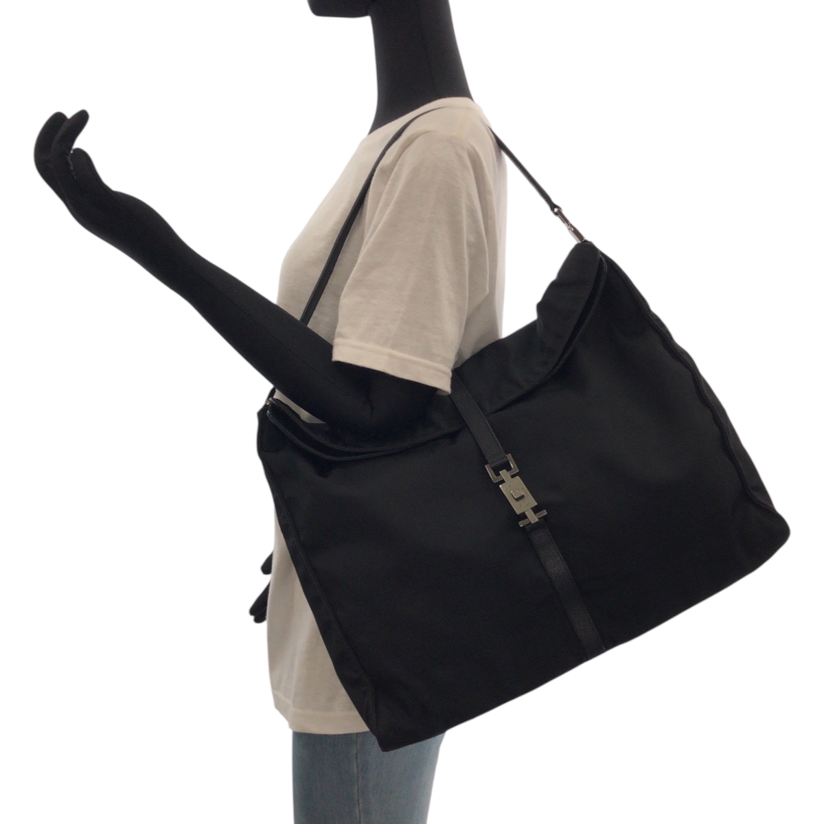 バッグ gucci Jackie one shoulder bag gg black Gucci Jackie Black GG Canvas - Get Your Designer Bag
