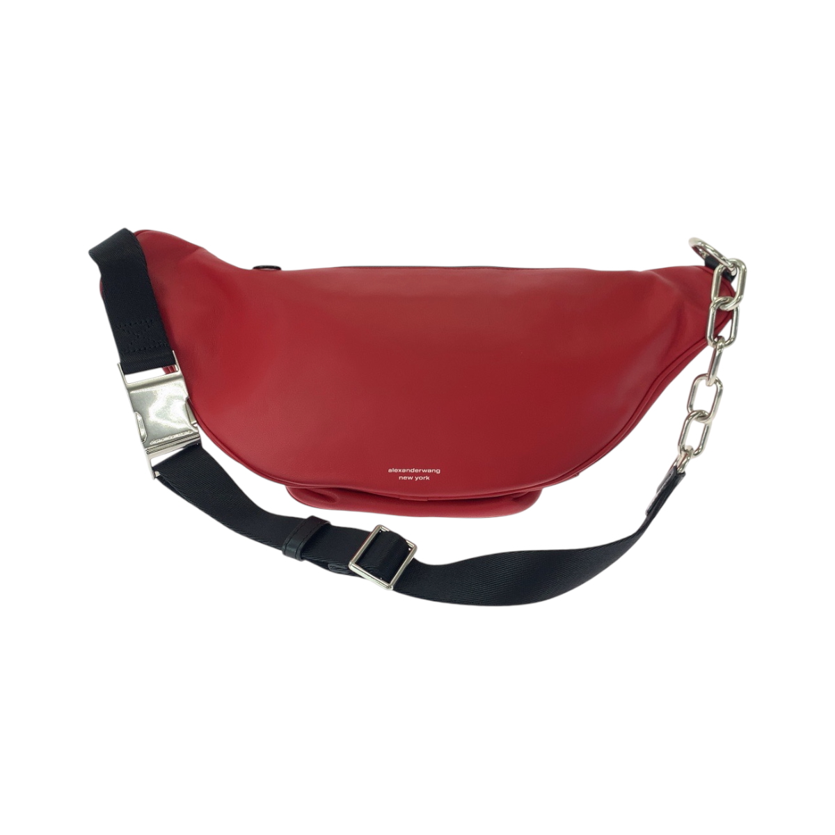 Alexander Wang Attica Fanny Pack Waist Bag Bum Bag Red Black