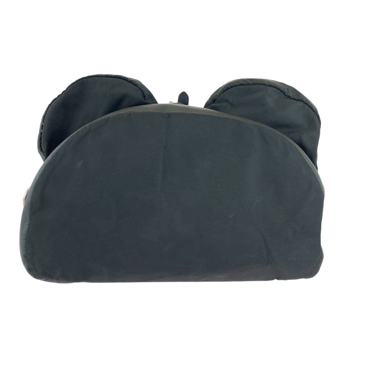 レア【PRADA】ブラック ロゴ ナイロン TESSUTO バックパック Prada Black Tessuto Nylon Large Backpack Bag V136 | eBay