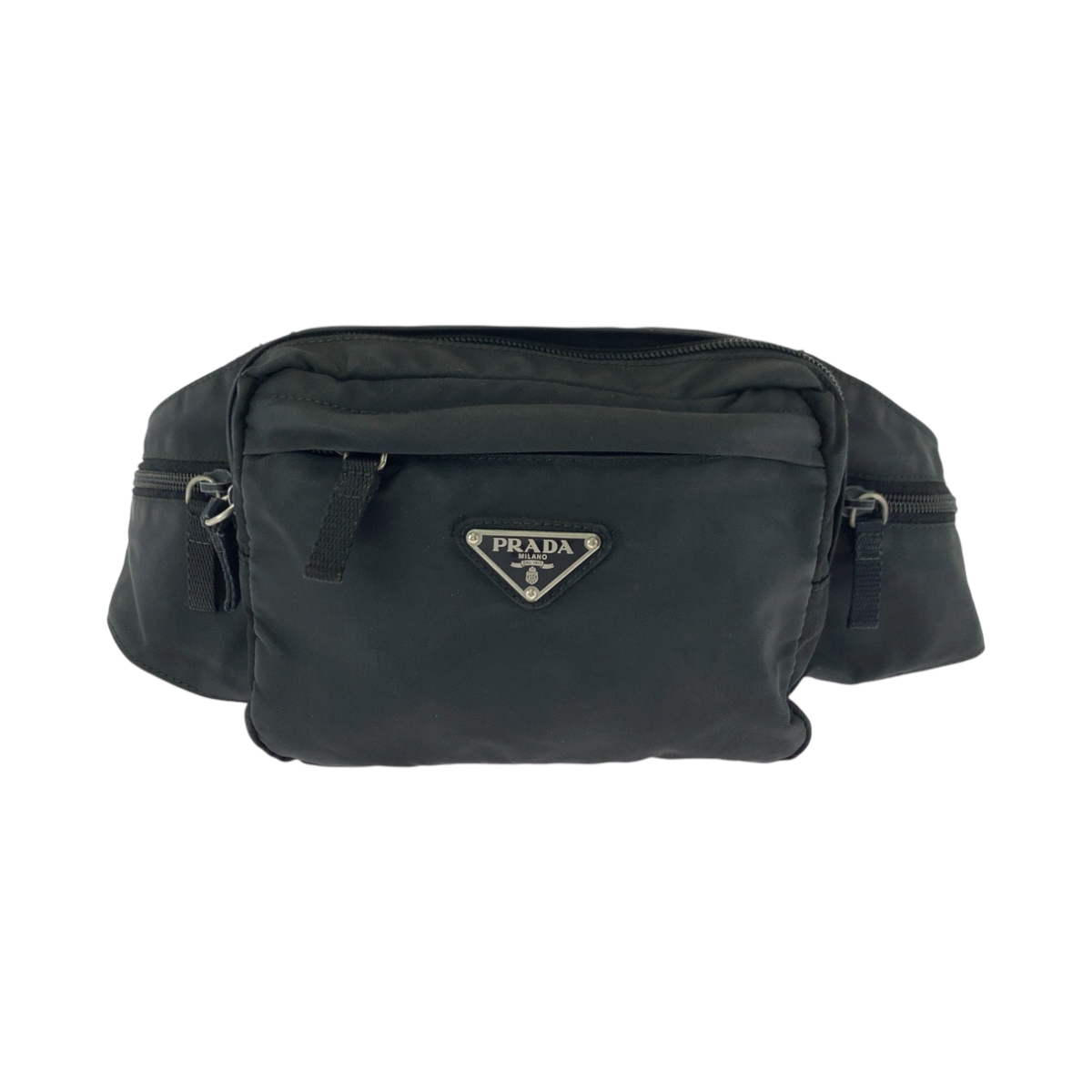 PRADA ボディバッグ ナイロン PRADA Tessuto Triangle with logo V210 Waist Bag Bum Bag