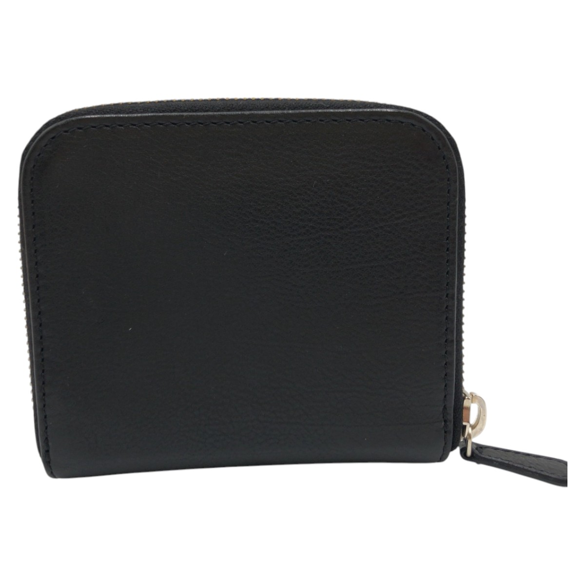 Miu Miu wallet Compact wallet Black Black SilverHardware