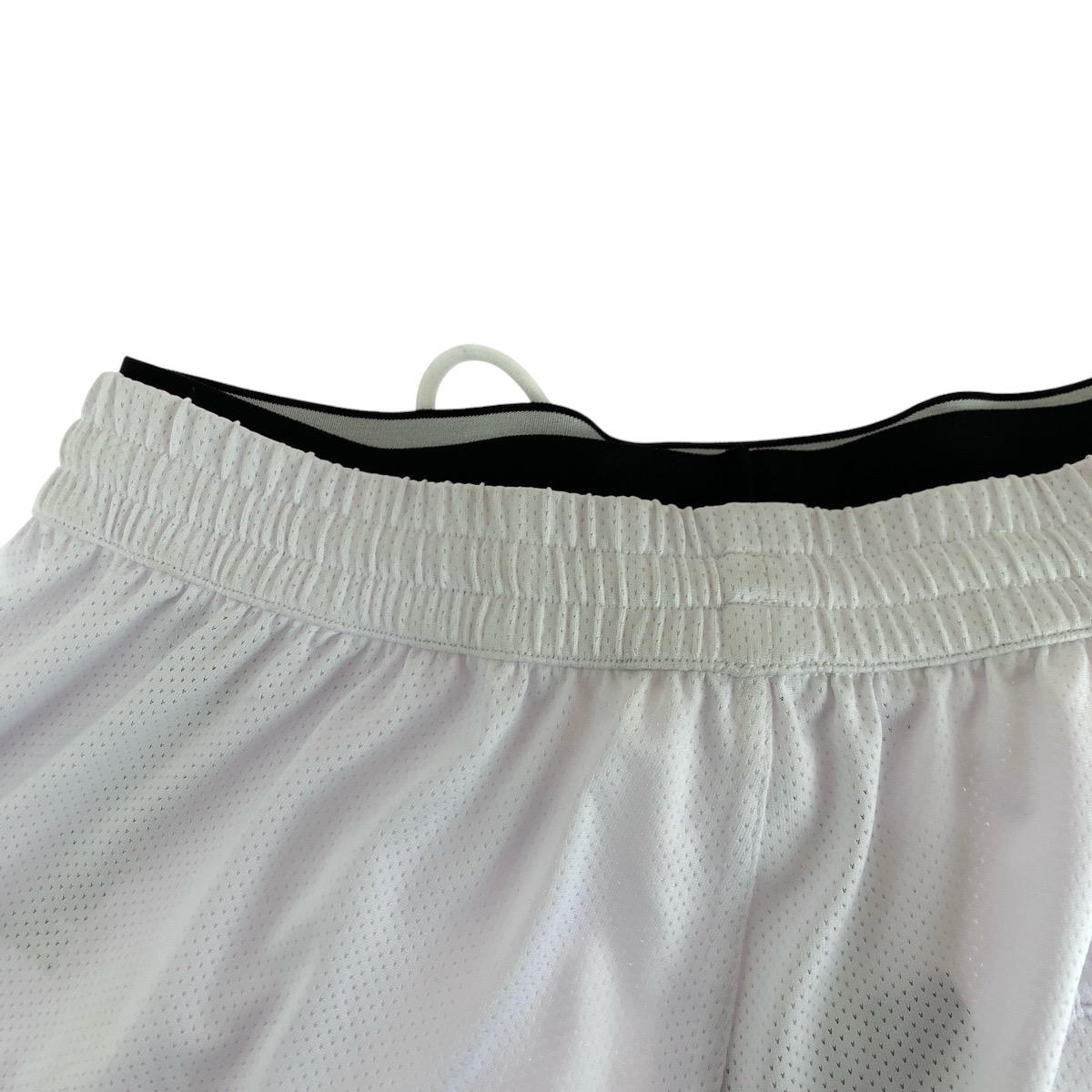 BALENCIAGA Logo Mesh 698317 4C0B4 Half pants shorts White