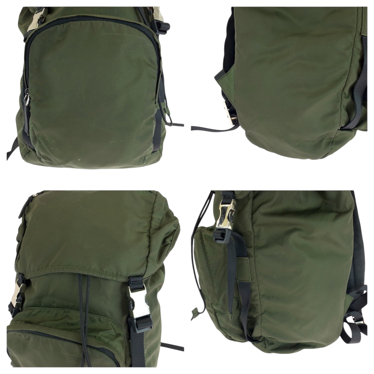 PRADA Tessuto Triangle with logo VZ0056 Backpack Backpack