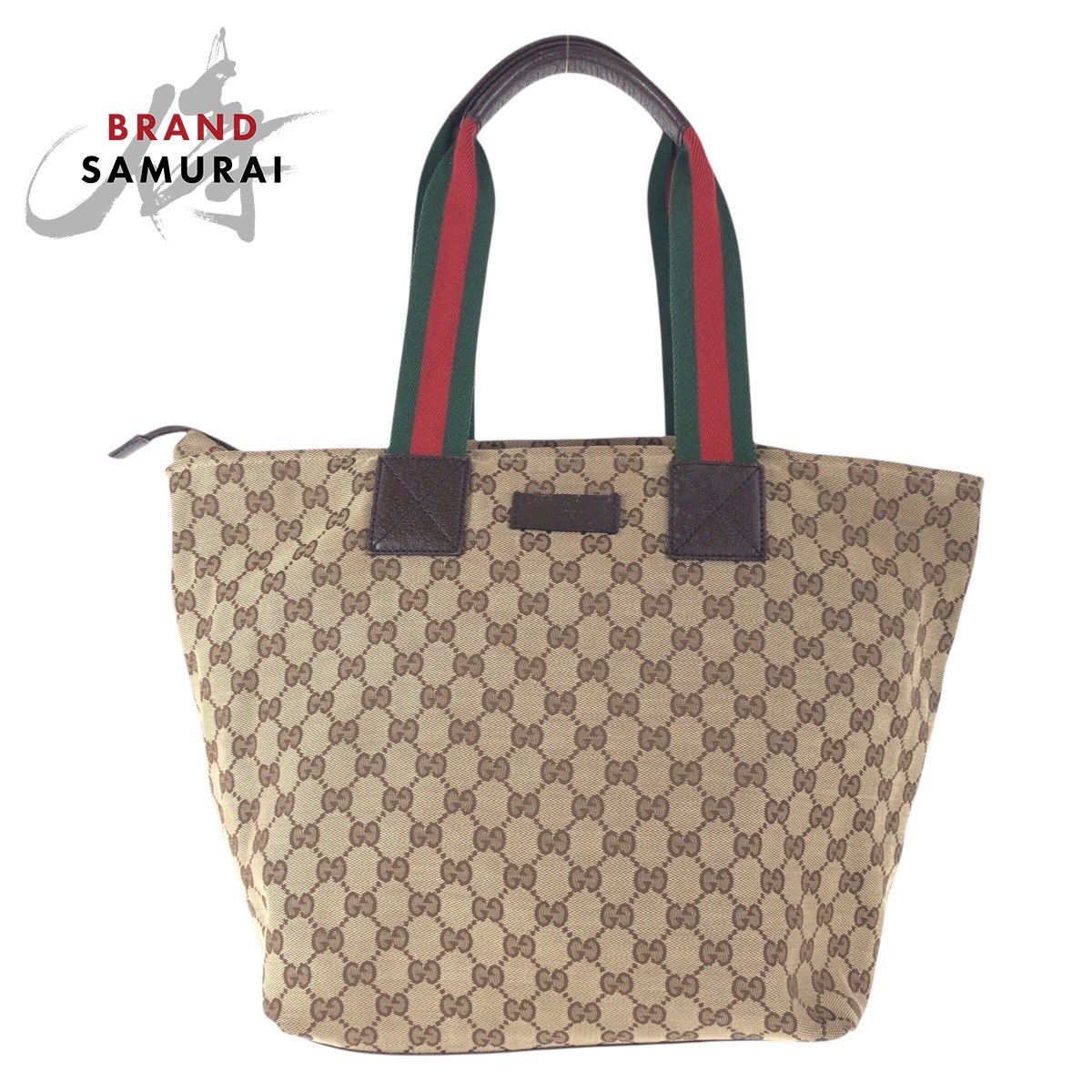 【GUCCI】WEB STRIPE TOTE BAG Gucci GG Canvas Mayfair Web Stripe Tote