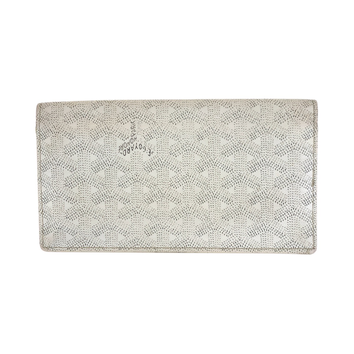 小物 GOYARD HERRINGBONE LONG WALLET GOYARD Long wallet (with coin pocket) Zip GM herringbone