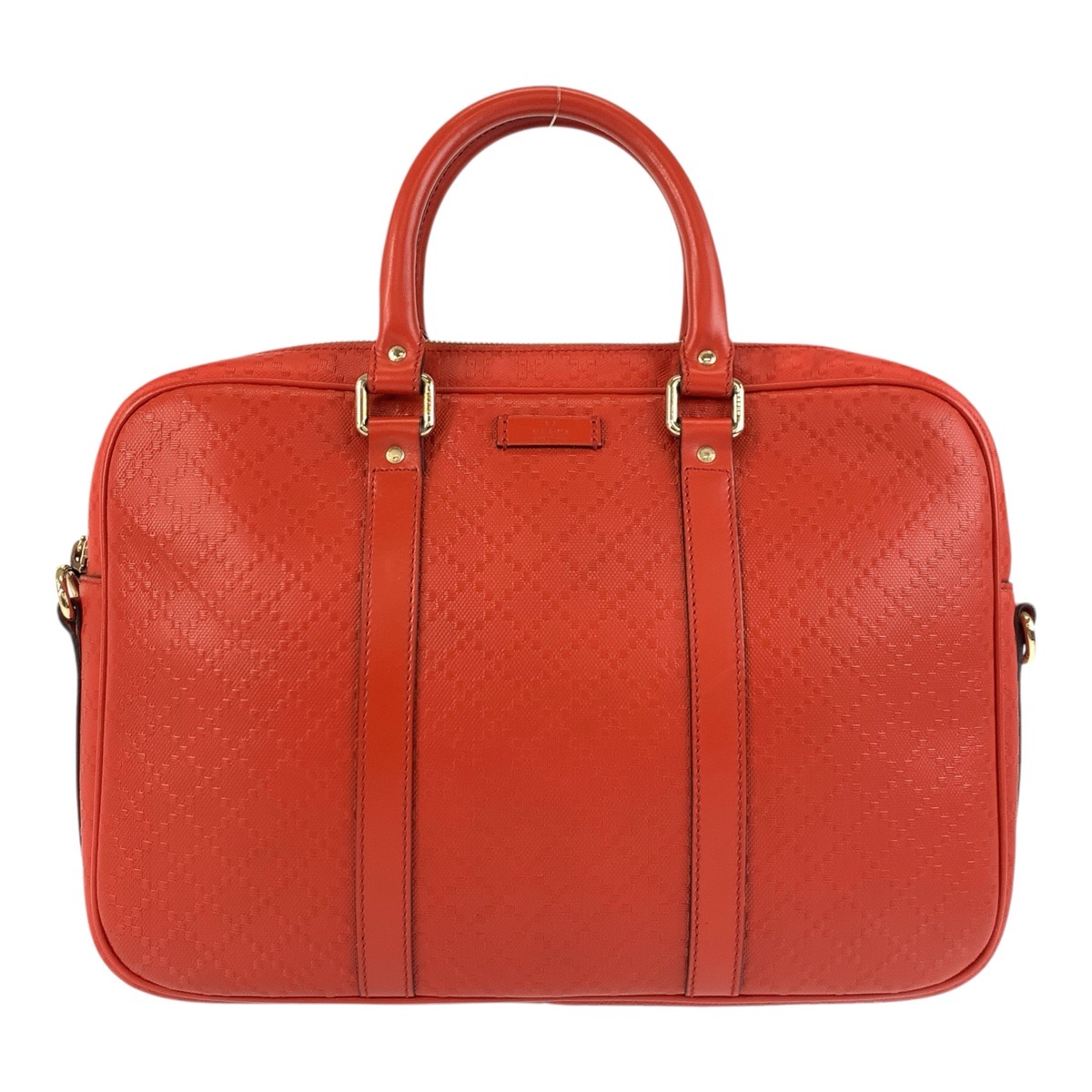 GUCCI Diamante 344357 Business bag Briefcase Unisex Red gold