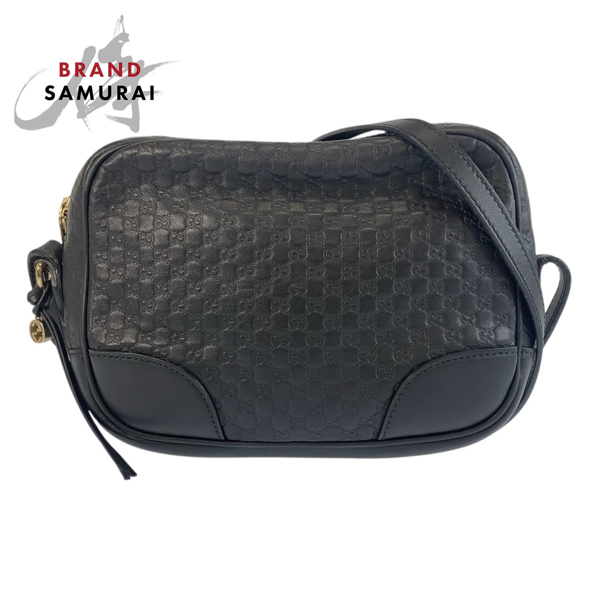 GUCCIショルダーバッグ GUCCI Micro Guccissima Interlocking 449418 Shoulder Bag Pochette