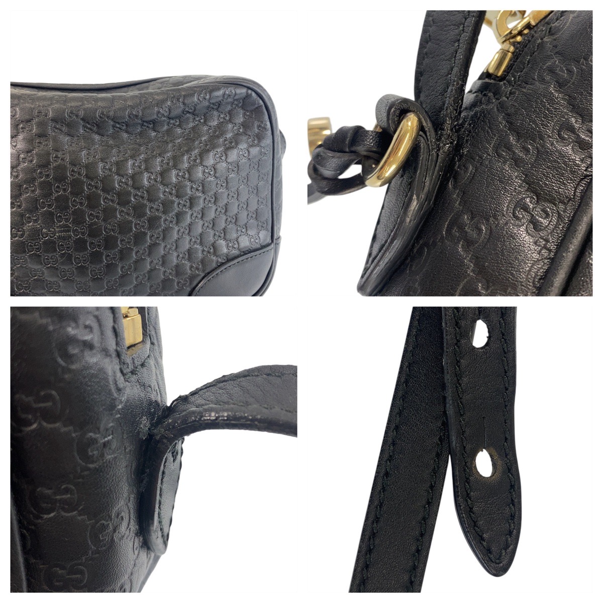 GUCCI Micro Guccissima Interlocking 449418 Shoulder Bag Pochette