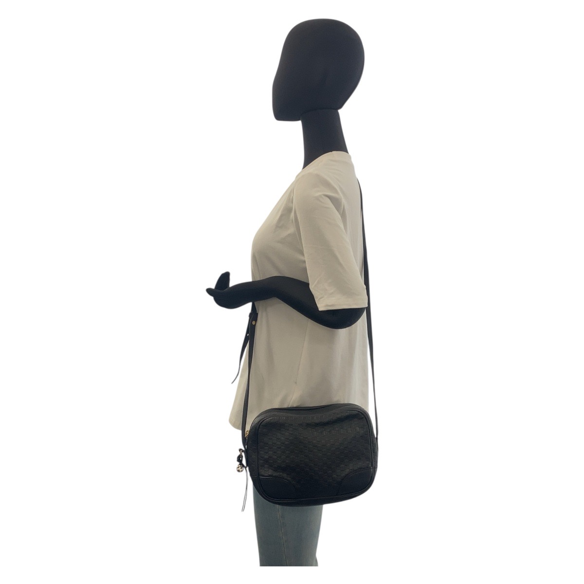 GUCCI Micro Guccissima Interlocking 449418 Shoulder Bag Pochette