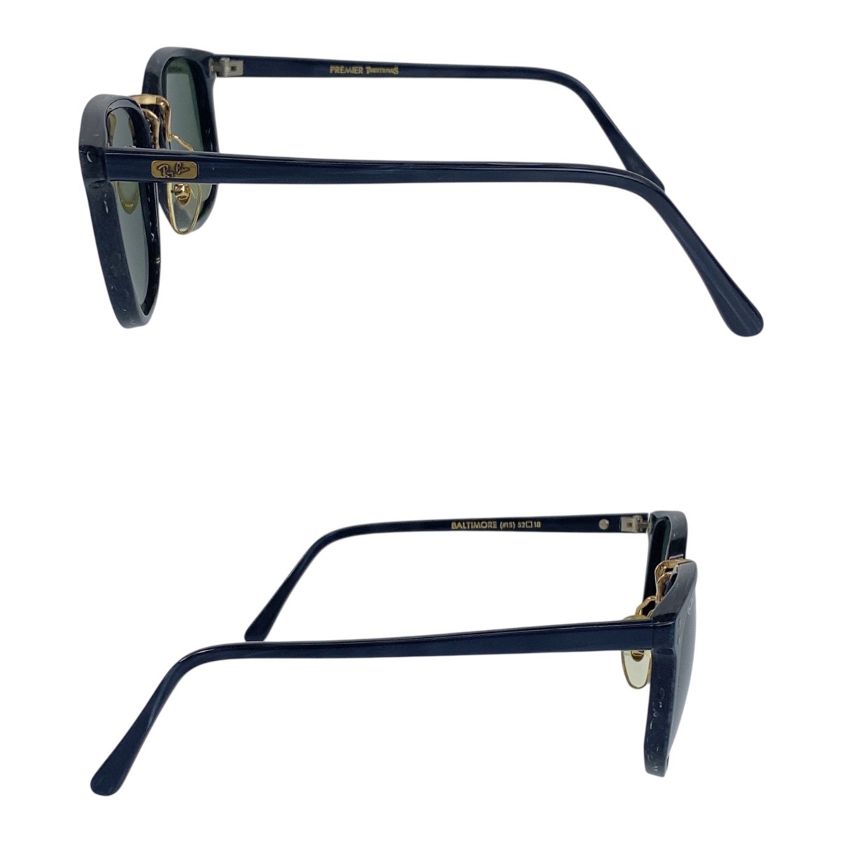 Ray-Ban vintage B&L BALTIMORE #15 52□18 sunglasses Dark